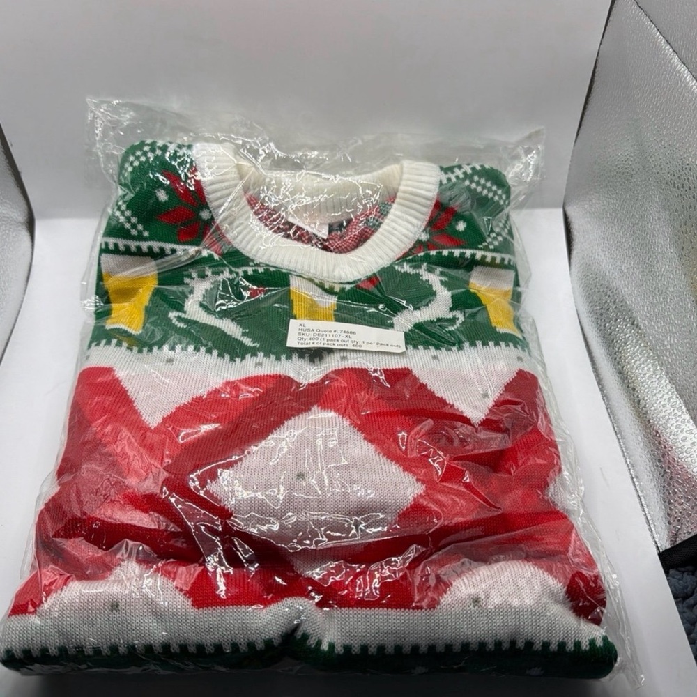 NEW Dos Equis XX Size XL Ugly Sweater